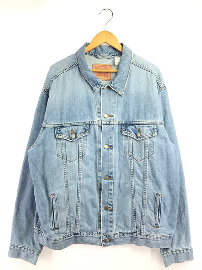 【現状渡し品】【メンズ】 LEVI'S リーバイス DENIM TRACKER JACKET 705070609 デニム トラッカー ジャケット ジージャン ライトアウター 146-260917-rt-42-tagh サイズ：XXL カラー：ライトインディゴ 万代Net店