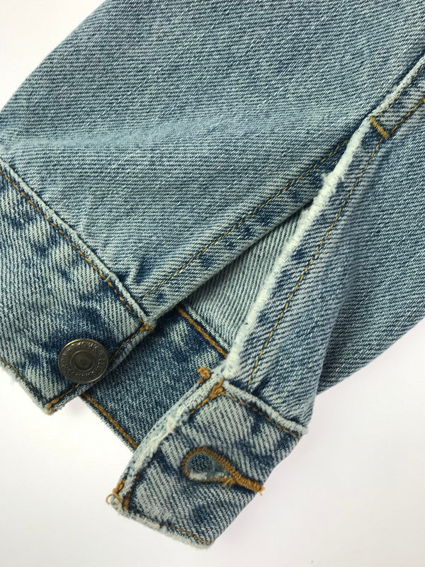 【現状渡し品】【メンズ】 LEVI'S リーバイス DENIM TRACKER JACKET 705070609 デニム トラッカー ジャケット ジージャン ライトアウター 146-260917-rt-42-tagh サイズ：XXL カラー：ライトインディゴ 万代Net店