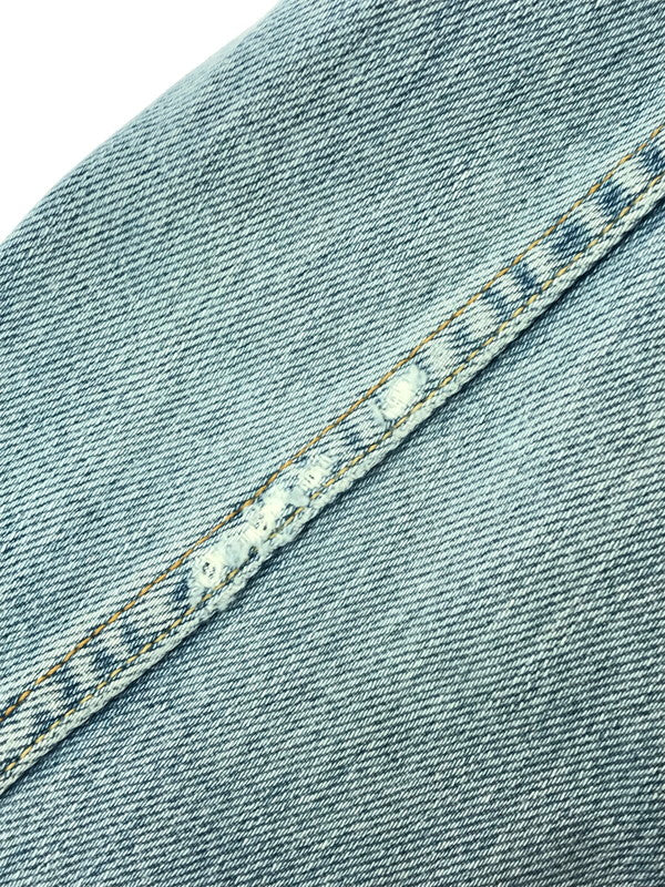 【現状渡し品】【メンズ】 LEVI'S リーバイス DENIM TRACKER JACKET 705070609 デニム トラッカー ジャケット ジージャン ライトアウター 146-260917-rt-42-tagh サイズ：XXL カラー：ライトインディゴ 万代Net店