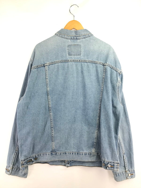 【現状渡し品】【メンズ】 LEVI'S リーバイス DENIM TRACKER JACKET 705070609 デニム トラッカー ジャケット ジージャン ライトアウター 146-260917-rt-42-tagh サイズ：XXL カラー：ライトインディゴ 万代Net店