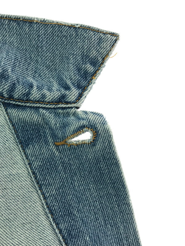 【現状渡し品】【メンズ】 LEVI'S リーバイス DENIM TRACKER JACKET 705070609 デニム トラッカー ジャケット ジージャン ライトアウター 146-260917-rt-42-tagh サイズ：XXL カラー：ライトインディゴ 万代Net店