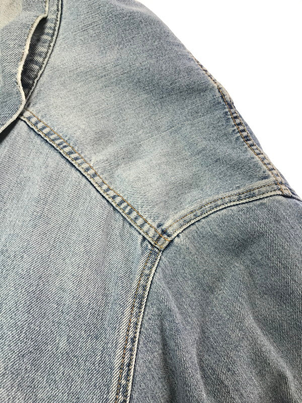 【現状渡し品】【メンズ】 LEVI'S リーバイス DENIM TRACKER JACKET 705070609 デニム トラッカー ジャケット ジージャン ライトアウター 146-260917-rt-42-tagh サイズ：XXL カラー：ライトインディゴ 万代Net店