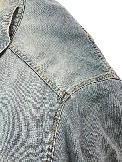 【現状渡し品】【メンズ】 LEVI'S リーバイス DENIM TRACKER JACKET 705070609 デニム トラッカー ジャケット ジージャン ライトアウター 146-260917-rt-42-tagh サイズ：XXL カラー：ライトインディゴ 万代Net店