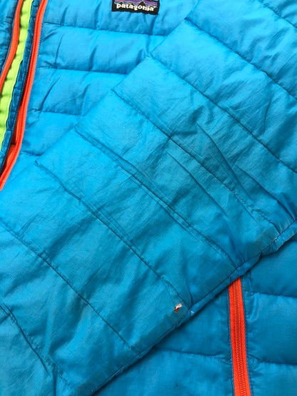 【現状渡し品】【メンズ】 PATAGONIA パタゴニア DOWN SWEATER LIGHT BLUE 84673 12年製 ダウン セーター アウター 144-260530-rt-07-tagh サイズ：M カラー：ライトブルー 万代Net店