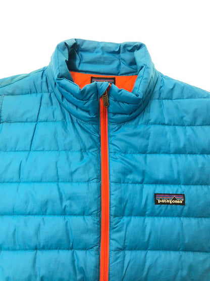 【現状渡し品】【メンズ】 PATAGONIA パタゴニア DOWN SWEATER LIGHT BLUE 84673 12年製 ダウン セーター アウター 144-260530-rt-07-tagh サイズ：M カラー：ライトブルー 万代Net店