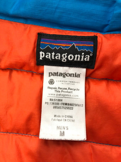 【現状渡し品】【メンズ】 PATAGONIA パタゴニア DOWN SWEATER LIGHT BLUE 84673 12年製 ダウン セーター アウター 144-260530-rt-07-tagh サイズ：M カラー：ライトブルー 万代Net店