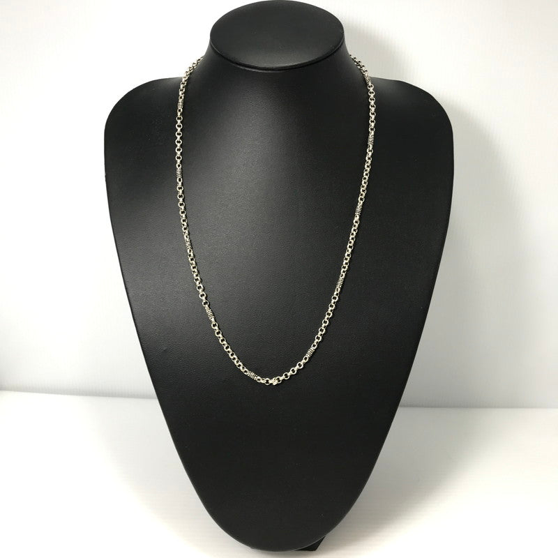 【中古品】【メンズ】 USED CHAIN NECKLACE チェーン ネックレス アクセサリー 192-260627-na-20-tagh カラー：シルバー 万代Net店