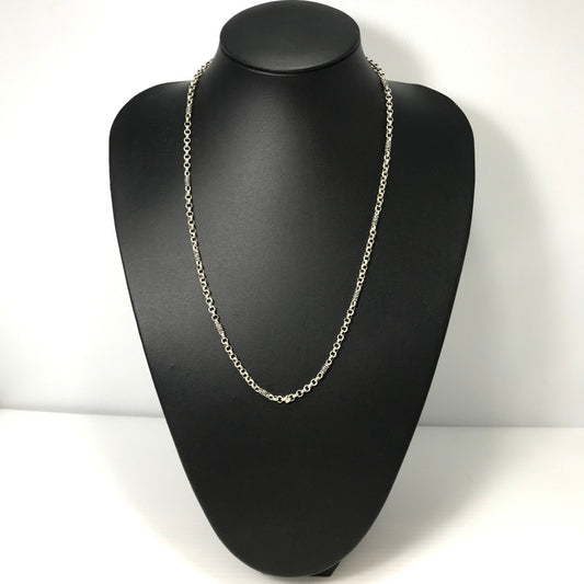 【中古品】【メンズ】 USED CHAIN NECKLACE チェーン ネックレス アクセサリー 192-260627-na-20-tagh カラー：シルバー 万代Net店