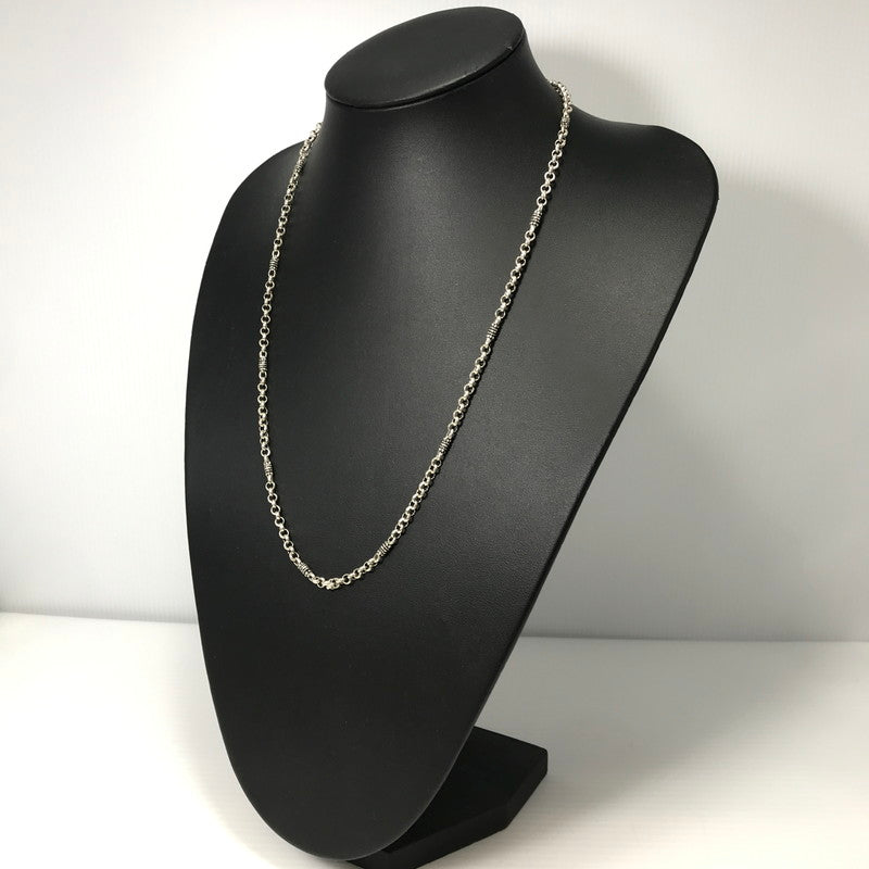 【中古品】【メンズ】 USED CHAIN NECKLACE チェーン ネックレス アクセサリー 192-260627-na-20-tagh カラー：シルバー 万代Net店
