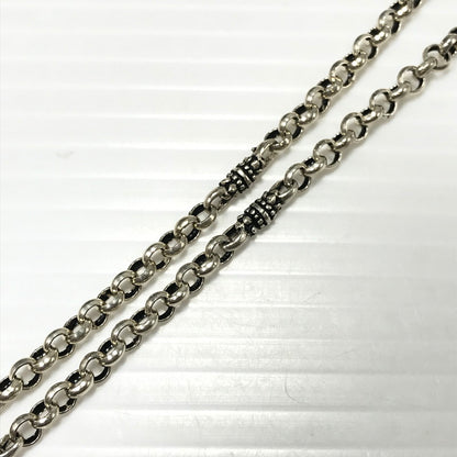 【中古品】【メンズ】 USED CHAIN NECKLACE チェーン ネックレス アクセサリー 192-260627-na-20-tagh カラー：シルバー 万代Net店