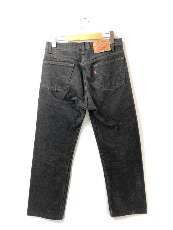 【中古品】【メンズ】 LEVI'S 80S USA製 先染め 刻印524 DENIM PANTS 501-0658 デニムパンツ ジーンズ ボトムス 157-260528-ki-13-tagh サイズ：W30 L32 カラー：ブラック 万代Net店