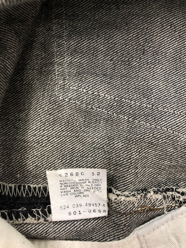 【中古品】【メンズ】 LEVI'S 80S USA製 先染め 刻印524 DENIM PANTS 501-0658 デニムパンツ ジーンズ ボトムス 157-260528-ki-13-tagh サイズ：W30 L32 カラー：ブラック 万代Net店