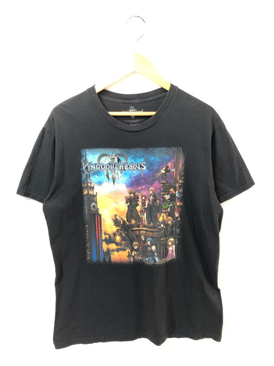 【中古品】【メンズ】 DISNEY ディズニー KINGDOM HEARTS PRINT TEE キングダムハーツ プリント Tシャツ 半袖 トップス 147-260528-ki-02-tagh サイズ：L カラー：ブラック 万代Net店