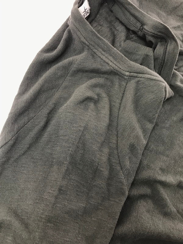 【中古品】【メンズ】 STONE ISLAND ストーン アイランド L/S TEE CHARCOAL GRAY 711521511 ロングスリーブ Tシャツ 長袖Tシャツ 141-260523-rt-20-tagh サイズ：L カラー：チャコールグレー 万代Net店