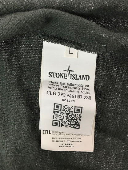 【中古品】【メンズ】 STONE ISLAND ストーン アイランド L/S TEE CHARCOAL GRAY 711521511 ロングスリーブ Tシャツ 長袖Tシャツ 141-260523-rt-20-tagh サイズ：L カラー：チャコールグレー 万代Net店
