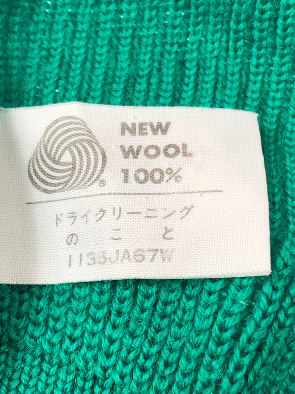 【中古品】【メンズ】 CHEMISE LACOSTE シュミーズ ラコステ 80's KNIT SWEATER GREEN 80年代 ニット セーター ヴィンテージ トップス 146-260913-rt-15-tagh サイズ：3 カラー：グリーン 万代Net店