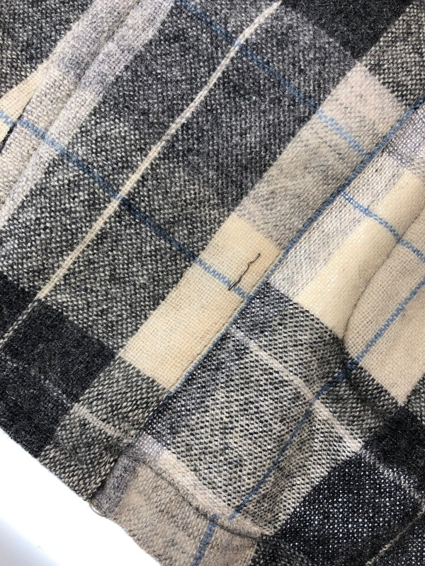 【中古品】【メンズ】 PENDLETON ペンンドルトン 50's WOOL CHECK JACKET 50年代 ウール チェック ジャケット アウター ヴィンテージ 146-260530-rt-04-tagh サイズ：M カラー：グレー 万代Net店