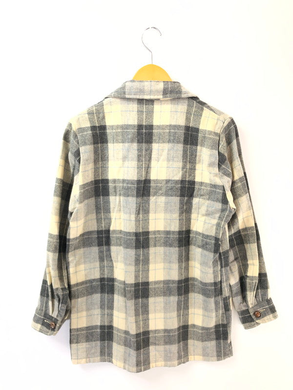 【中古品】【メンズ】 PENDLETON ペンンドルトン 50's WOOL CHECK JACKET 50年代 ウール チェック ジャケット アウター ヴィンテージ 146-260530-rt-04-tagh サイズ：M カラー：グレー 万代Net店