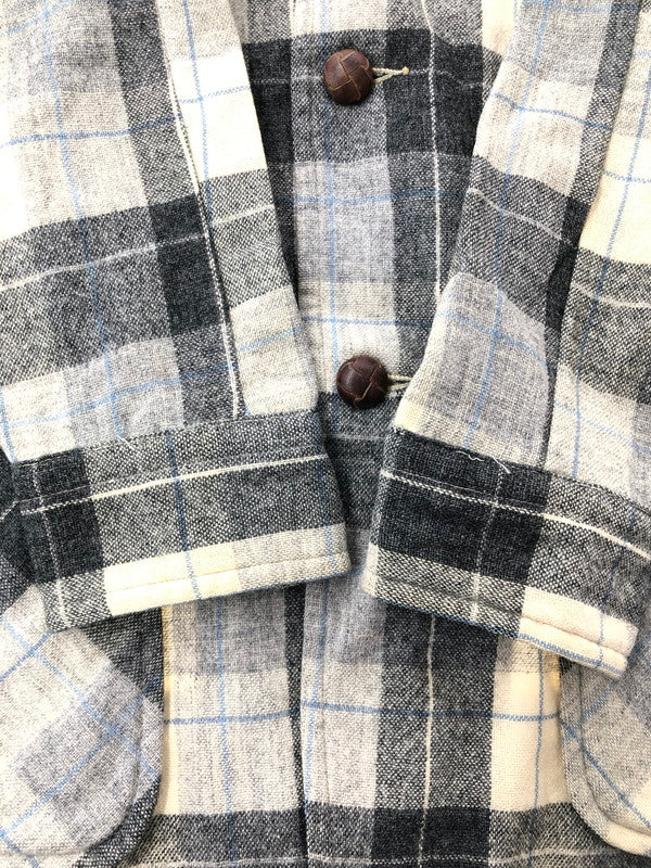 【中古品】【メンズ】 PENDLETON ペンンドルトン 50's WOOL CHECK JACKET 50年代 ウール チェック ジャケット アウター ヴィンテージ 146-260530-rt-04-tagh サイズ：M カラー：グレー 万代Net店
