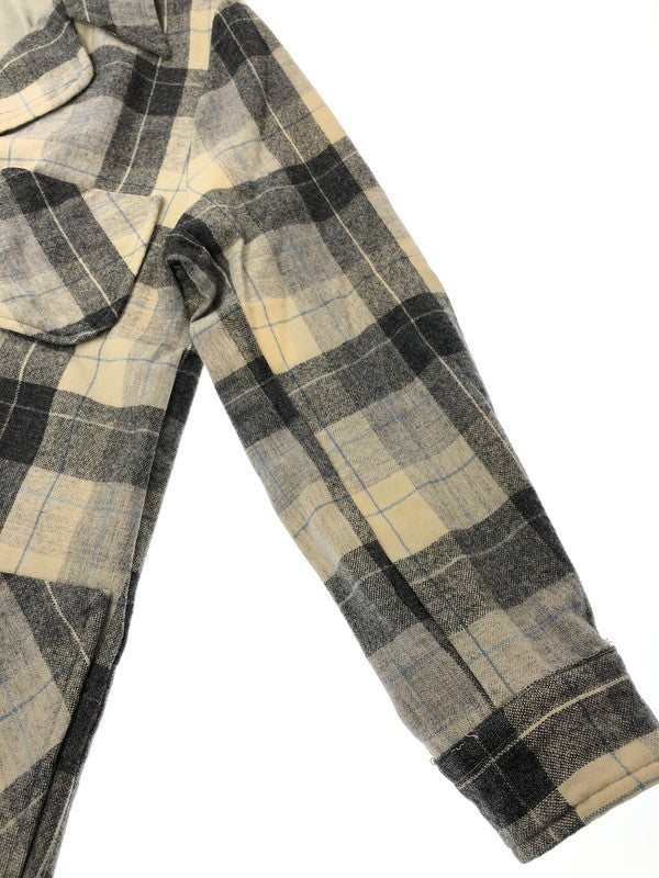 【中古品】【メンズ】 PENDLETON ペンンドルトン 50's WOOL CHECK JACKET 50年代 ウール チェック ジャケット アウター ヴィンテージ 146-260530-rt-04-tagh サイズ：M カラー：グレー 万代Net店