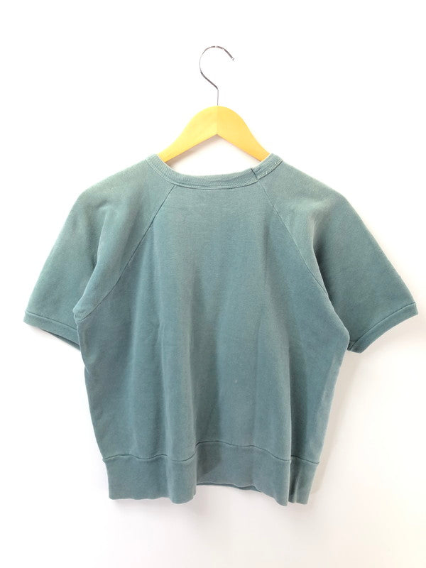 【現状渡し品】【メンズ】 HANESPORT ヘインズポート 60S-70S SS SWEATSHIRT 60~70年代 ヴィンテージ ショートスリーブ スウェットシャツ 半袖 トップス 146-260528-ki-10-tagh サイズ：XL カラー：グリーン 万代Net店