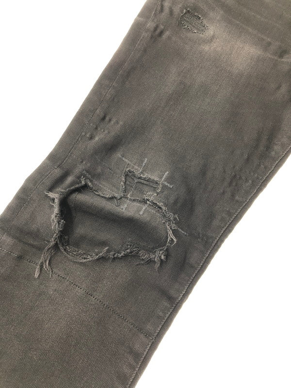 【中古品】【メンズ】 HYSTERIC GLAMOUR KPR加工 BLACK DENIM PANTS 0261AP14 ブラック デニム パンツ ジーンズ ボトムス 151-260528-ki-11-tagh サイズ：W32 L32 カラー：ブラック 万代Net店
