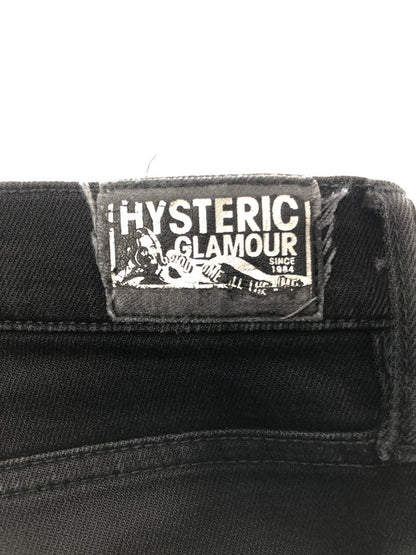 【中古品】【メンズ】 HYSTERIC GLAMOUR KPR加工 BLACK DENIM PANTS 0261AP14 ブラック デニム パンツ ジーンズ ボトムス 151-260528-ki-11-tagh サイズ：W32 L32 カラー：ブラック 万代Net店