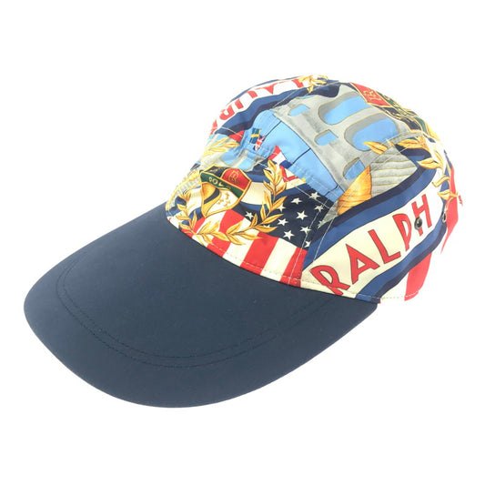 【中古品】【メンズ】 POLO RALPH LAUREN ポロ ラルフローレン CHARIOTS OF FIRE STUDIUM LONG BILL CAP 0200011557 ロング ビル キャップ 帽子 185-260607-na-09-tagh サイズ：ONE SIZE 59cm カラー：マルチカラー 万代Net店