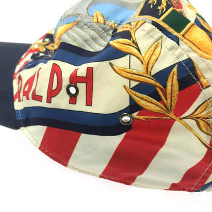 【中古品】【メンズ】 POLO RALPH LAUREN ポロ ラルフローレン CHARIOTS OF FIRE STUDIUM LONG BILL CAP 0200011557 ロング ビル キャップ 帽子 185-260607-na-09-tagh サイズ：ONE SIZE 59cm カラー：マルチカラー 万代Net店
