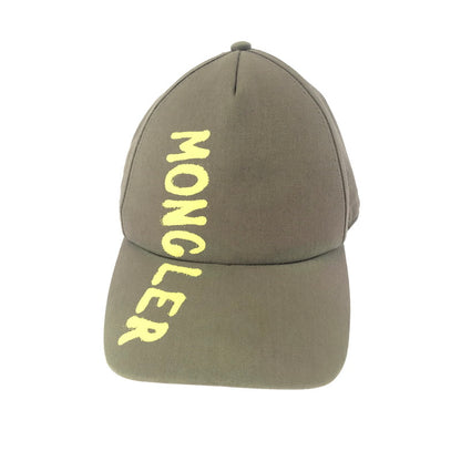 【現状渡し品】【メンズ】 MONCLER モンクレール BASEBALL CAP H20933B00008 ベースボールキャップ 帽子 185-260607-na-07-tagh サイズ：UNI カラー：カーキ系 万代Net店