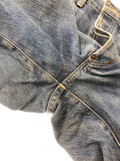 【中古品】【メンズ】 LEVI'S 90S 701XX CINCH BAG DENIM PANTS J22刻印 日本製 JB012 BIGE シンチバック デニムパンツ ジーンズ ボトムス 157-260528-ki-12-tagh サイズ：W30 L33 カラー：インディゴ 万代Net店