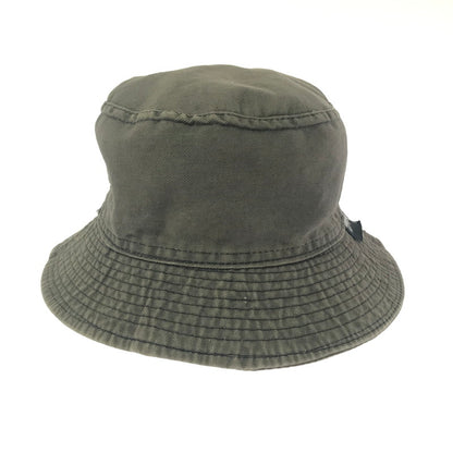 【現状渡し品】【メンズ】 OLD STUSSY オールド ステューシー 80'S SS LINK BUCKET HAT 帽子 80年代 SS リンク バケットハット 黒タグ 帽子 185-260607-na-10-tagh カラー：カーキ系 万代Net店