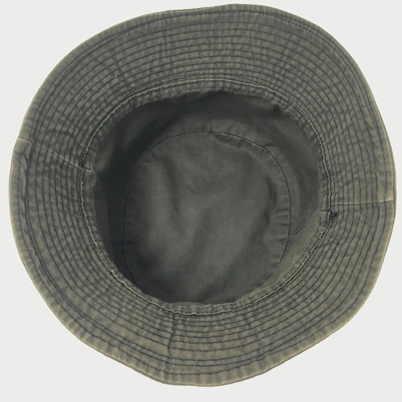 【現状渡し品】【メンズ】 OLD STUSSY オールド ステューシー 80'S SS LINK BUCKET HAT 帽子 80年代 SS リンク バケットハット 黒タグ 帽子 185-260607-na-10-tagh カラー：カーキ系 万代Net店