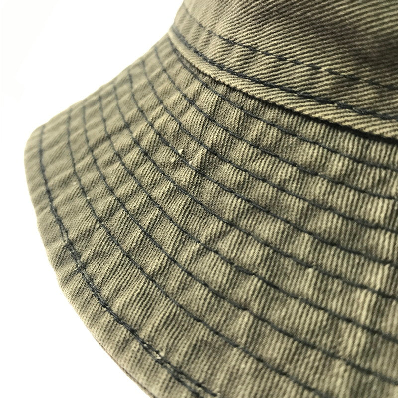 【現状渡し品】【メンズ】 OLD STUSSY オールド ステューシー 80'S SS LINK BUCKET HAT 帽子 80年代 SS リンク バケットハット 黒タグ 帽子 185-260607-na-10-tagh カラー：カーキ系 万代Net店