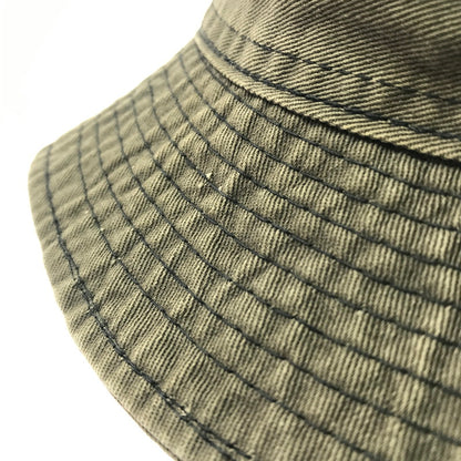 【現状渡し品】【メンズ】 OLD STUSSY オールド ステューシー 80'S SS LINK BUCKET HAT 帽子 80年代 SS リンク バケットハット 黒タグ 帽子 185-260607-na-10-tagh カラー：カーキ系 万代Net店