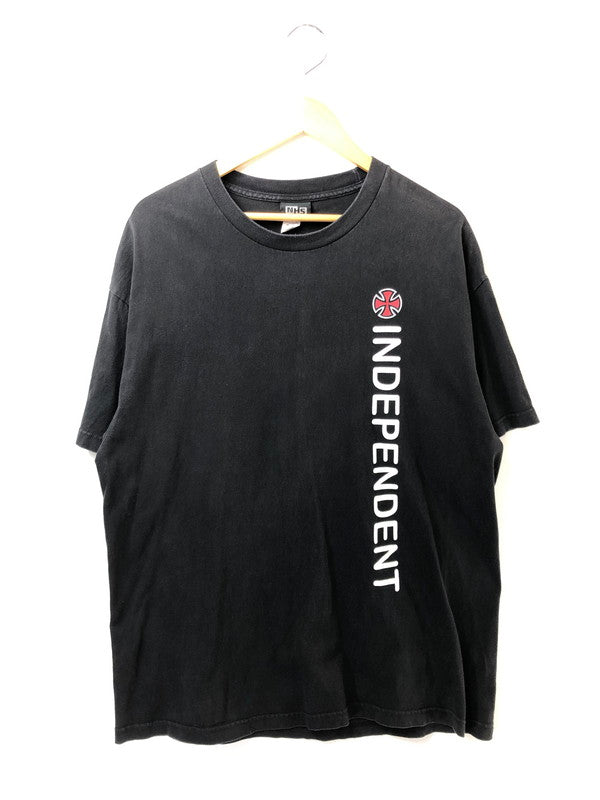 【中古品】【メンズ】 INDEPENDENT NHS 00S LOGO TEE ロゴTシャツ 半袖 トップス 146-260528-ki-07-tagh サイズ：XL カラー：ブラック 万代Net店