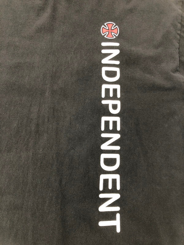 【中古品】【メンズ】 INDEPENDENT NHS 00S LOGO TEE ロゴTシャツ 半袖 トップス 146-260528-ki-07-tagh サイズ：XL カラー：ブラック 万代Net店