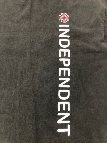 【中古品】【メンズ】 INDEPENDENT NHS 00S LOGO TEE ロゴTシャツ 半袖 トップス 146-260528-ki-07-tagh サイズ：XL カラー：ブラック 万代Net店