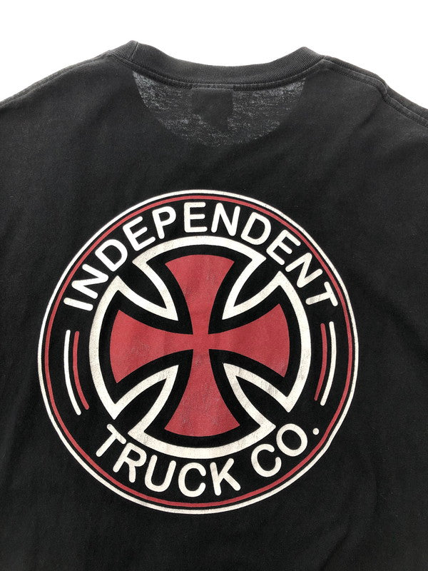 【中古品】【メンズ】 INDEPENDENT NHS 00S LOGO TEE ロゴTシャツ 半袖 トップス 146-260528-ki-07-tagh サイズ：XL カラー：ブラック 万代Net店