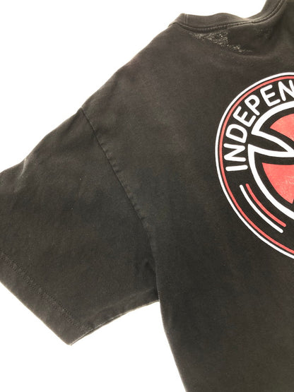 【中古品】【メンズ】 INDEPENDENT NHS 00S LOGO TEE ロゴTシャツ 半袖 トップス 146-260528-ki-07-tagh サイズ：XL カラー：ブラック 万代Net店