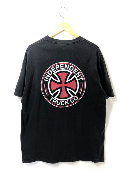 【中古品】【メンズ】 INDEPENDENT NHS 00S LOGO TEE ロゴTシャツ 半袖 トップス 146-260528-ki-07-tagh サイズ：XL カラー：ブラック 万代Net店