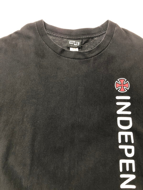 【中古品】【メンズ】 INDEPENDENT NHS 00S LOGO TEE ロゴTシャツ 半袖 トップス 146-260528-ki-07-tagh サイズ：XL カラー：ブラック 万代Net店