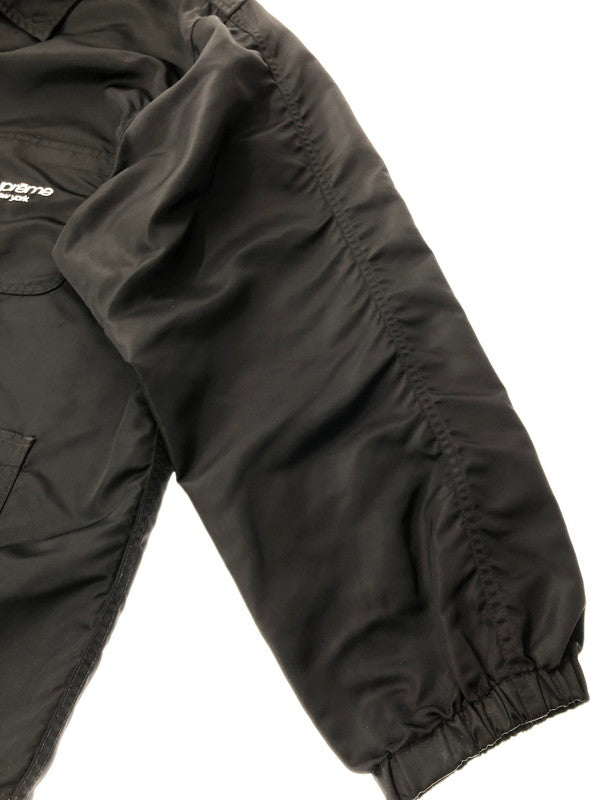 【中古品】【メンズ】 SUPREME 24SS NYLON CHORE COAT ナイロンチョアコート カバーオール ナイロンジャケット アウター 149-260528-ki-08-tagh サイズ：XXL カラー：ブラック 万代Net店