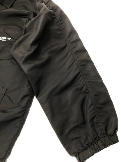 【中古品】【メンズ】 SUPREME 24SS NYLON CHORE COAT ナイロンチョアコート カバーオール ナイロンジャケット アウター 149-260528-ki-08-tagh サイズ：XXL カラー：ブラック 万代Net店