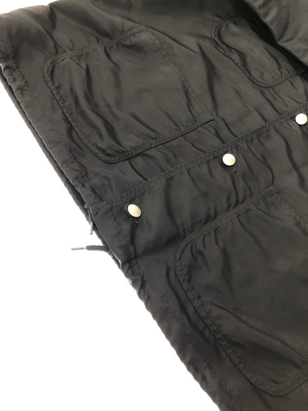 【中古品】【メンズ】 SUPREME 24SS NYLON CHORE COAT ナイロンチョアコート カバーオール ナイロンジャケット アウター 149-260528-ki-08-tagh サイズ：XXL カラー：ブラック 万代Net店