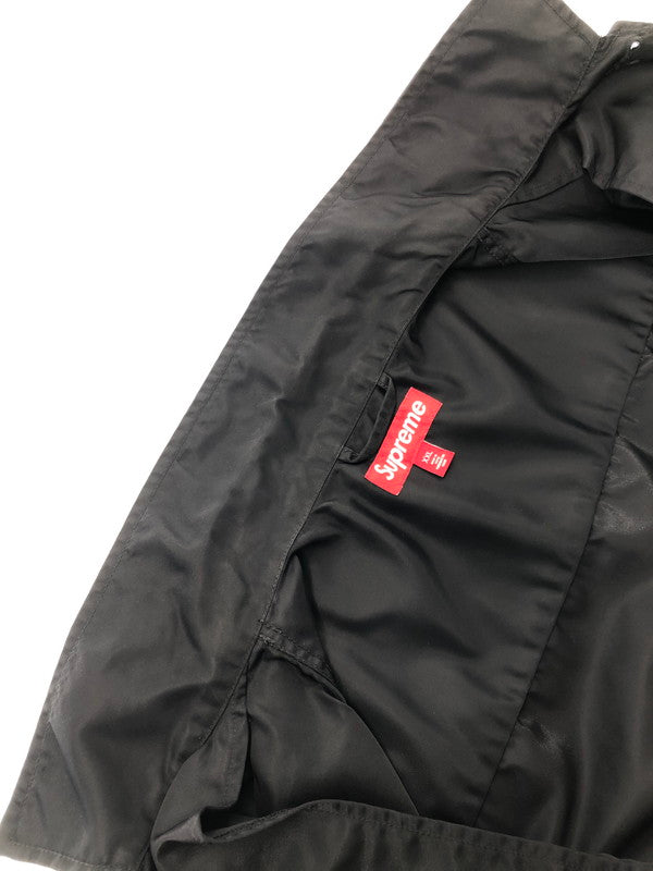 【中古品】【メンズ】 SUPREME 24SS NYLON CHORE COAT ナイロンチョアコート カバーオール ナイロンジャケット アウター 149-260528-ki-08-tagh サイズ：XXL カラー：ブラック 万代Net店