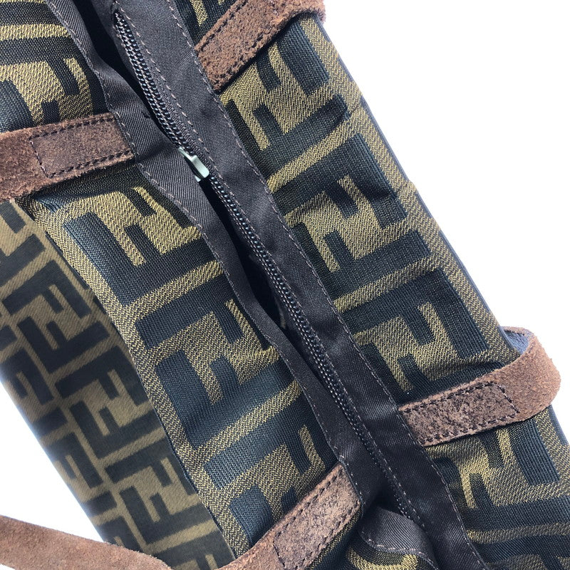 【中古品】【レディース】 FENDI フェンディー TOTE BAG ズッカ柄 トートバッグ カバン 180-260616-na-03-tagh カラー：ブラウン 万代Net店