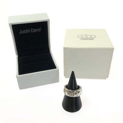 【中古品】【メンズ】 JUSTIN DAVIS ジャスティンデイビス HOLY SACRAMENT RING SRJ202 2 10 SV925 ホーリー サクラメント リング 指輪 アクセサリー 192-260601-na-19-tagh カラー：シルバー 万代Net店