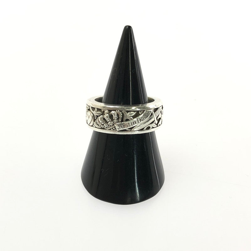 【中古品】【メンズ】 JUSTIN DAVIS ジャスティンデイビス HOLY SACRAMENT RING SRJ202 2 10 SV925 ホーリー サクラメント リング 指輪 アクセサリー 192-260601-na-19-tagh カラー：シルバー 万代Net店