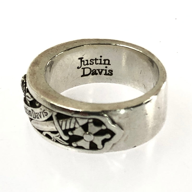 【中古品】【メンズ】 JUSTIN DAVIS ジャスティンデイビス HOLY SACRAMENT RING SRJ202 2 10 SV925 ホーリー サクラメント リング 指輪 アクセサリー 192-260601-na-19-tagh カラー：シルバー 万代Net店